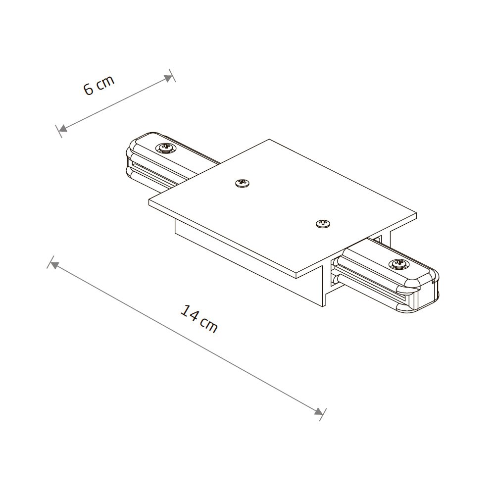Коннектор прямой Nowodvorski Profile 10228