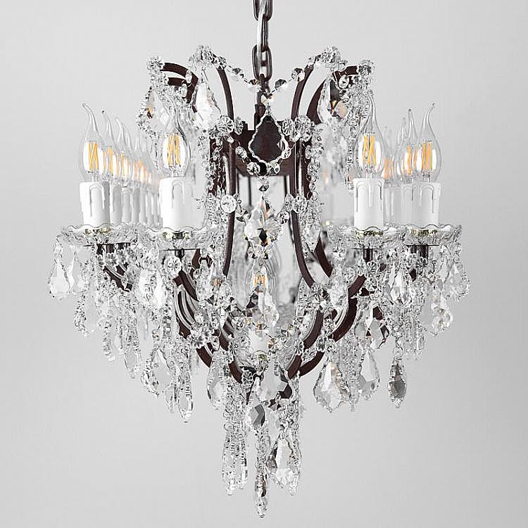 Подвесная хрустальная люстра Rococo L'Arte Luce Luxury L27903