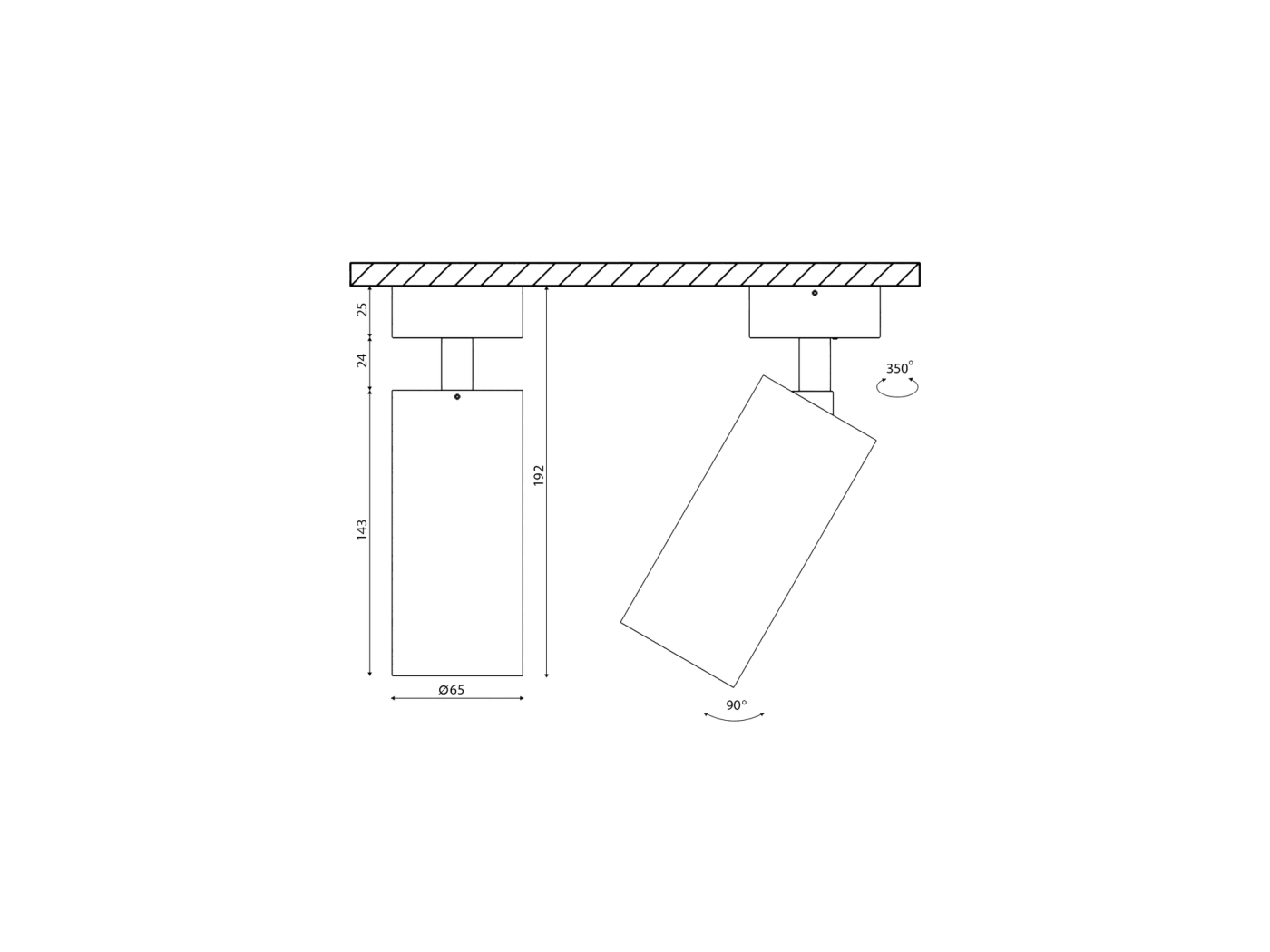 00-00004295 Сменное крепление M3 для светильников VILLY, SWG PRO 00-00004295