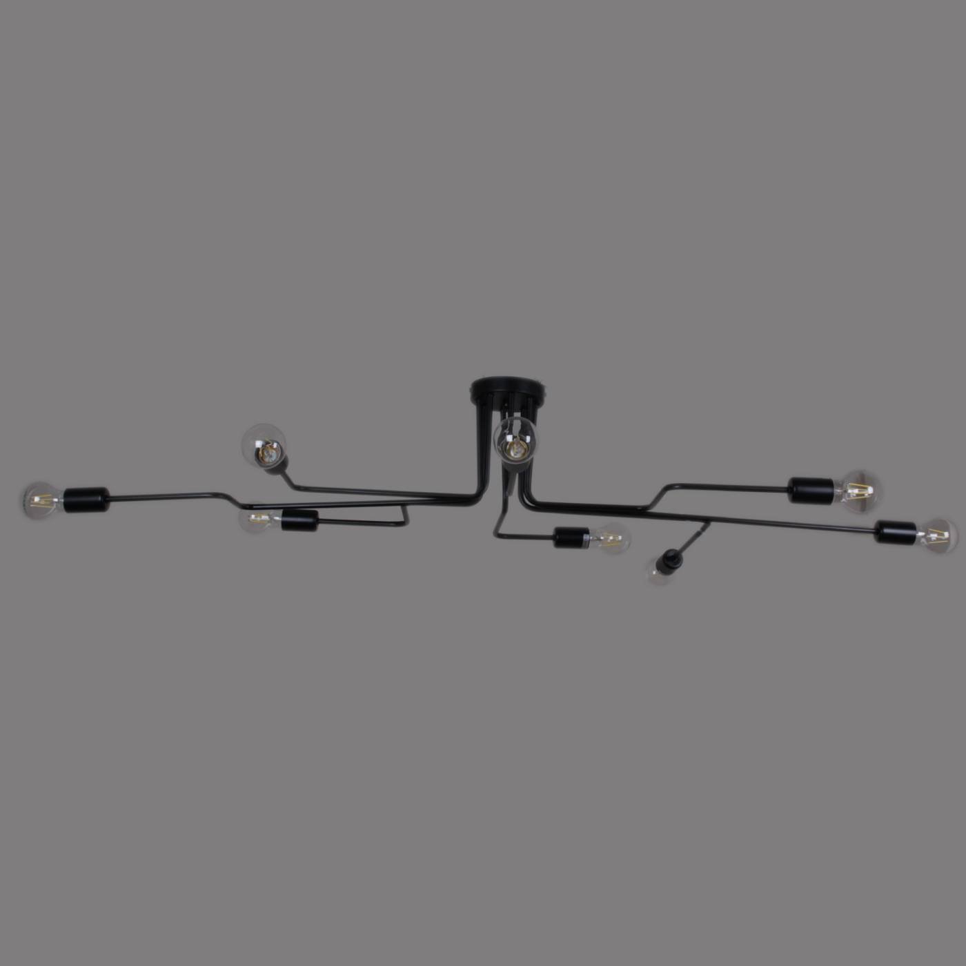 IL2000-8C-05 BK Потолочная люстра ILLUMICO IL2000-8C-05 BK