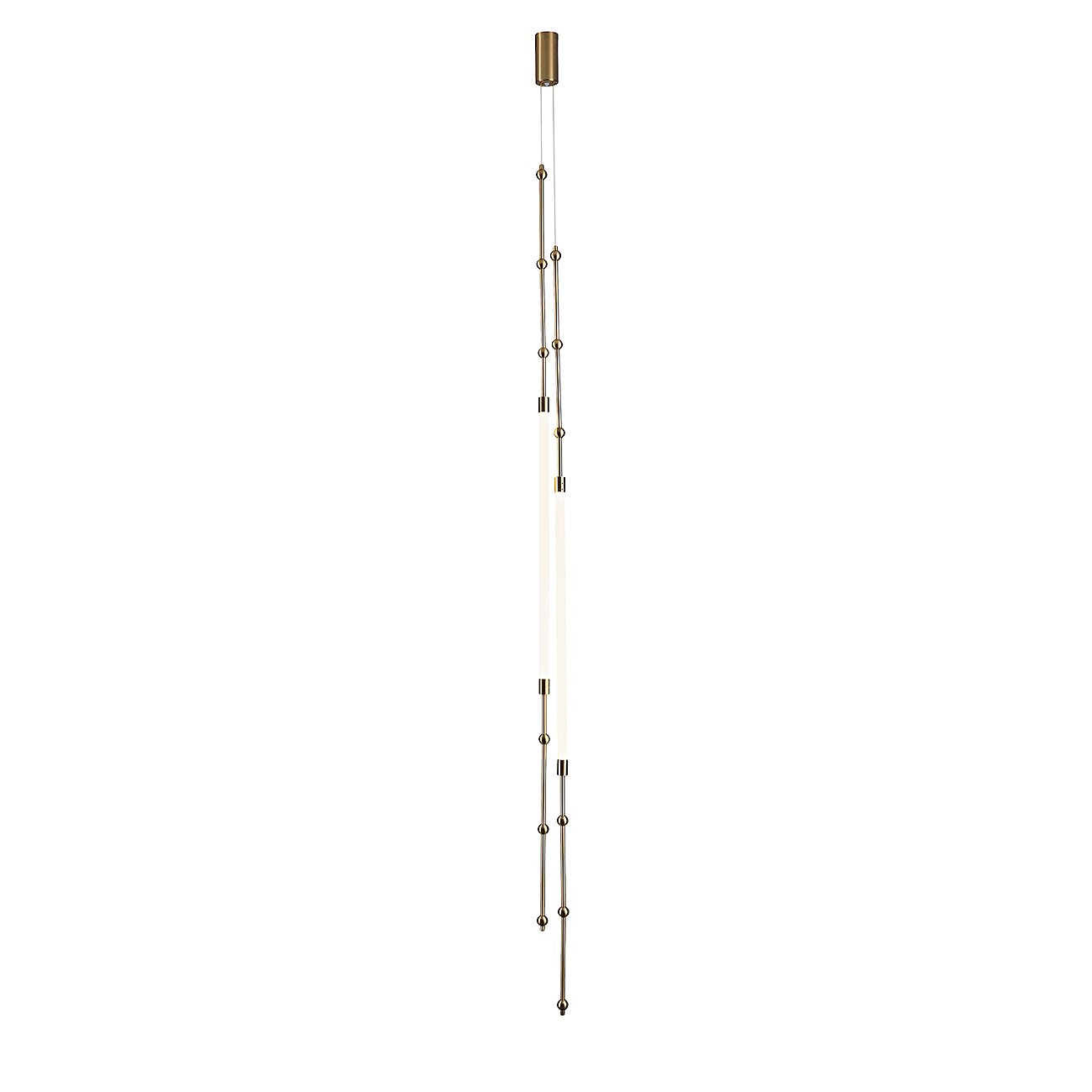 Светильник подвесной Indigo Corda V000063L 14010/2P Brass