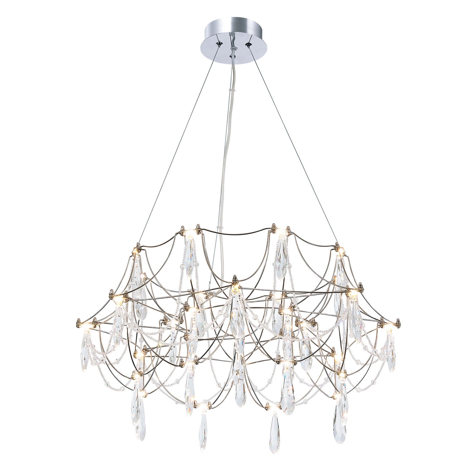 ML.5603.600P СН Подвесная люстра ML Modelux ML.5603.600P СН