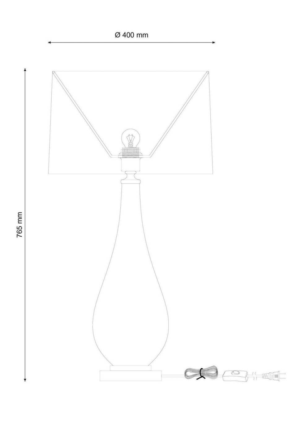 Harrods T932.1 Настольная лампа Lucia Tucci Harrods Harrods T932.1