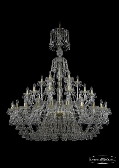 Подвесная хрустальная люстра 1409 Bohemia 1409/24+12+6/530/XL-169 G