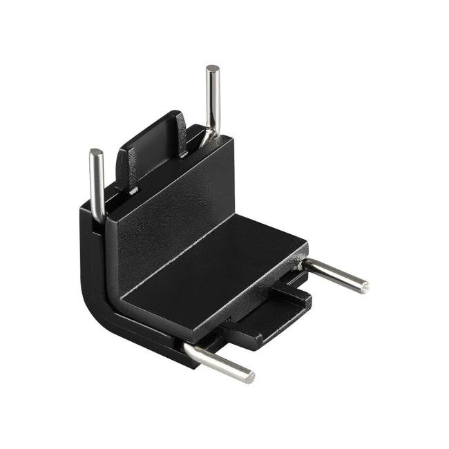 135271 Соединитель с токопроводом Г (потолок/стена) для низковольтного шинопровода Novotech Easy 135271