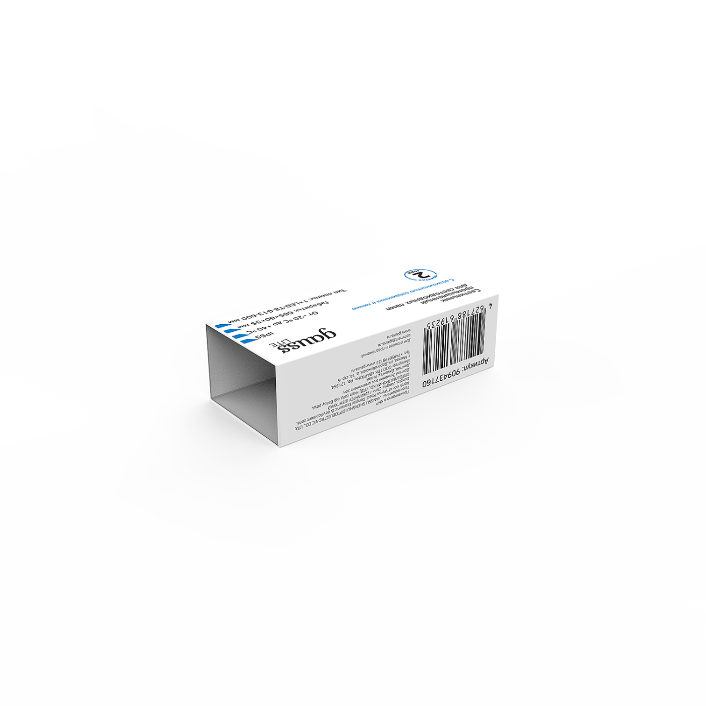 Уличный настенный светильник Gauss СПП-Т8-G13 LITE 909437160