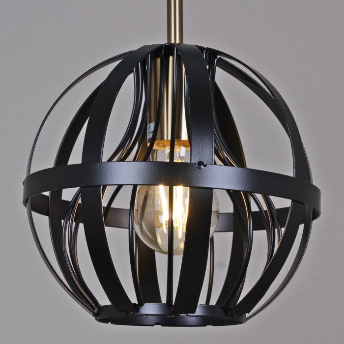 Подвесной светильник 05588-0.9-01 BK