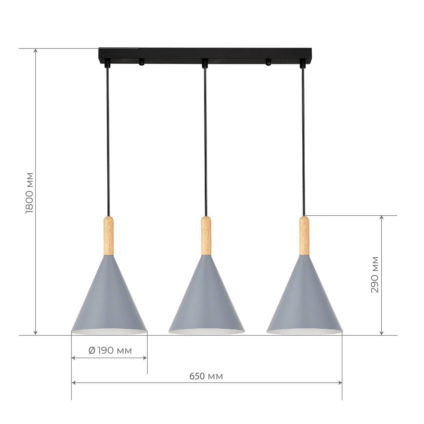 SLE1255-413-03 Светильник подвесной Evoluce Arket SLE1255-413-03