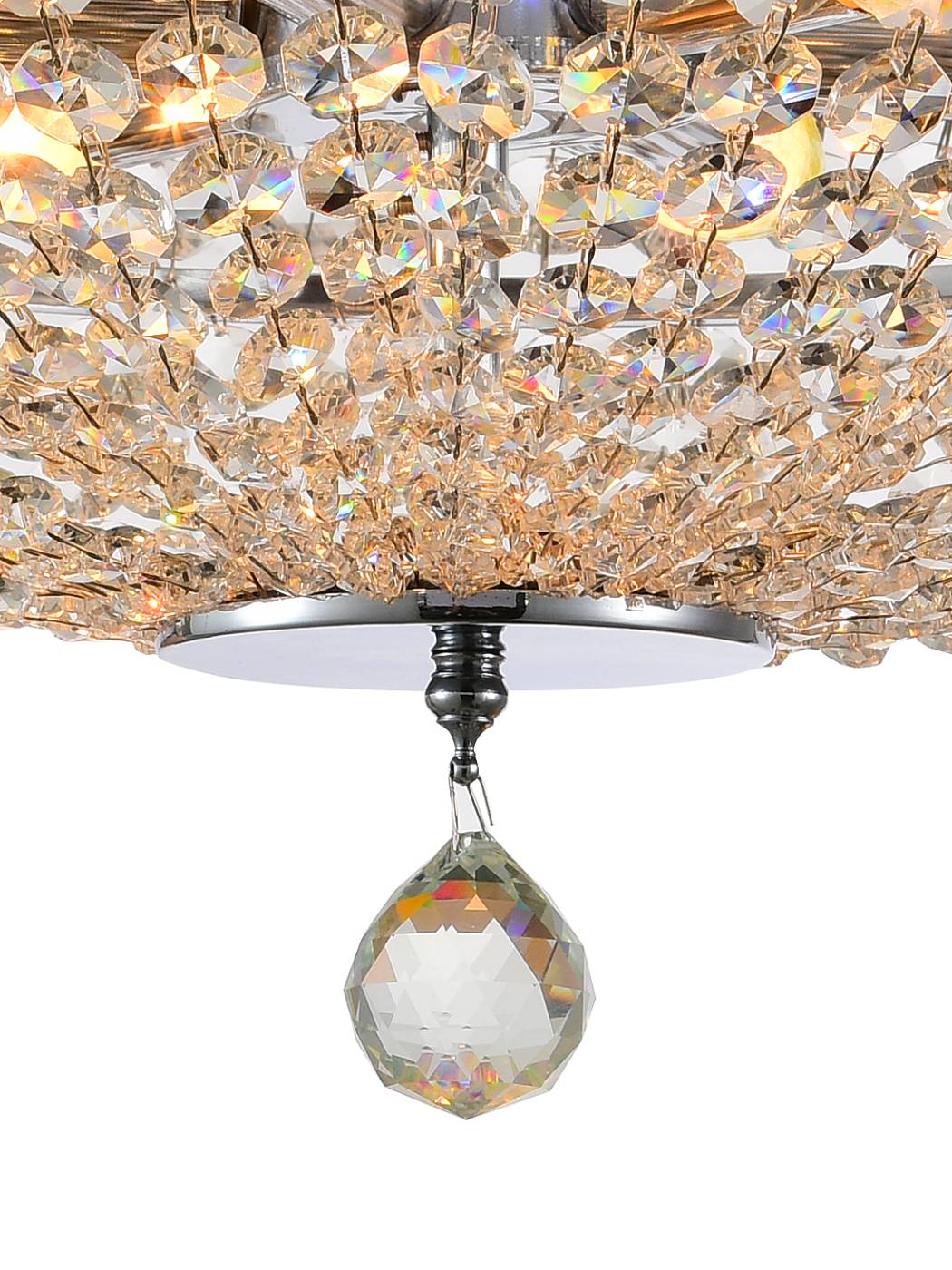 Потолочная люстра Natali Kovaltseva Barocco BAROCCO 81405/6C CHROME