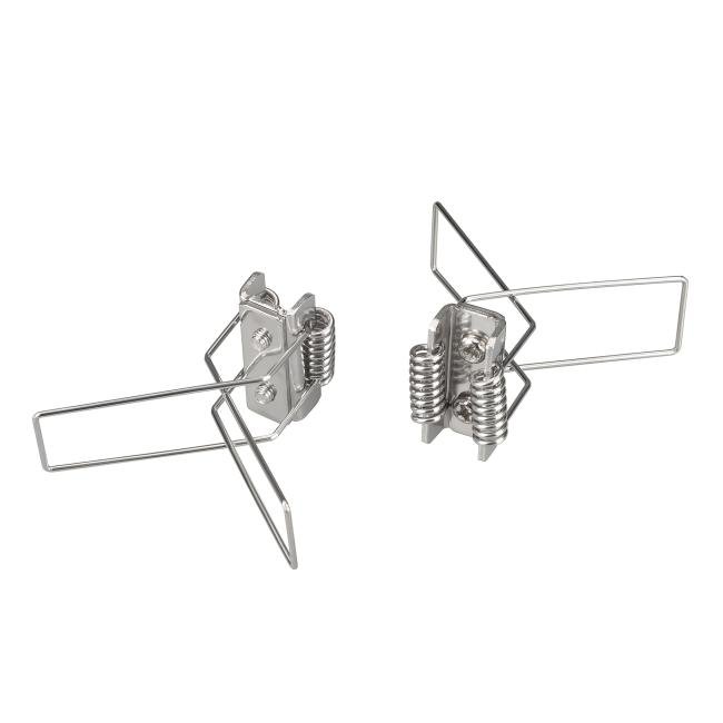 Металлические пружинные держатели (2 шт.) предназначены для установки профиля LINIA49-F-S Arlight Sl-Linia 042126
