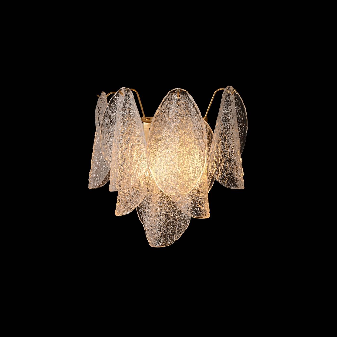 Бра настенное EMILIA Crystal Lux EMILIA AP2 BRASS