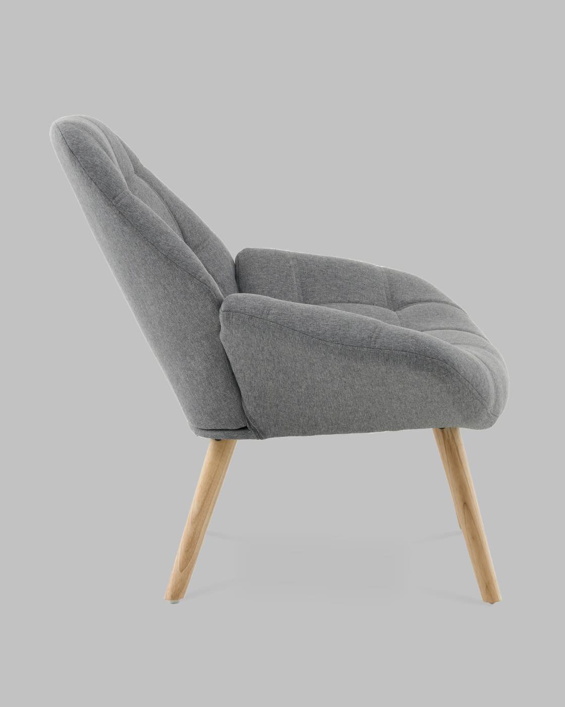 QH-8927K 875-18 grey Кресло Stool Group Олби QH-8927K 875-18 grey