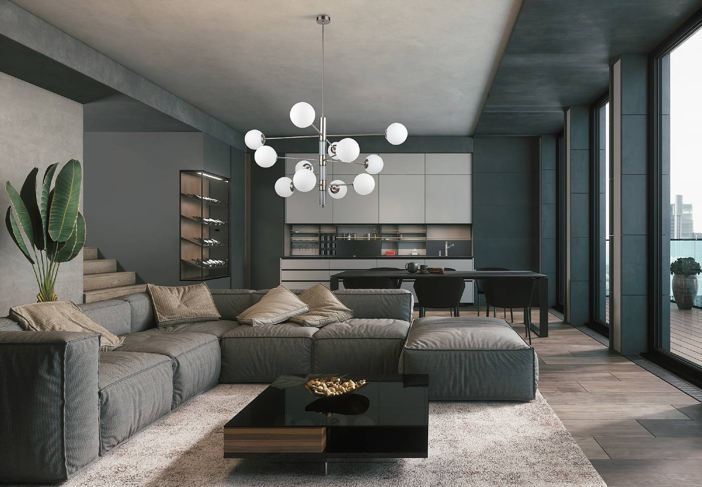 Потолочная люстра Kutek Ultimo ULT-ZW-12(T)