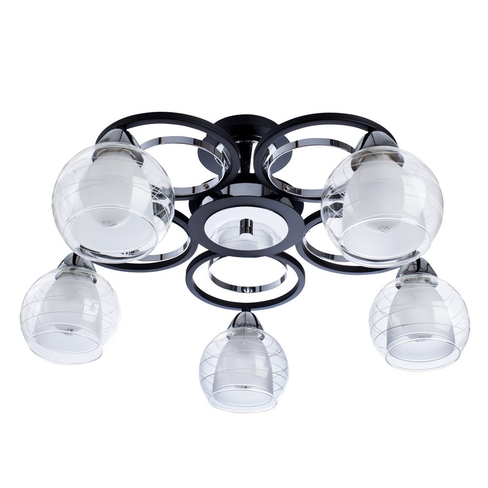 A1604PL-5BK Потолочная люстра Arte Lamp Ginevra A1604PL-5BK