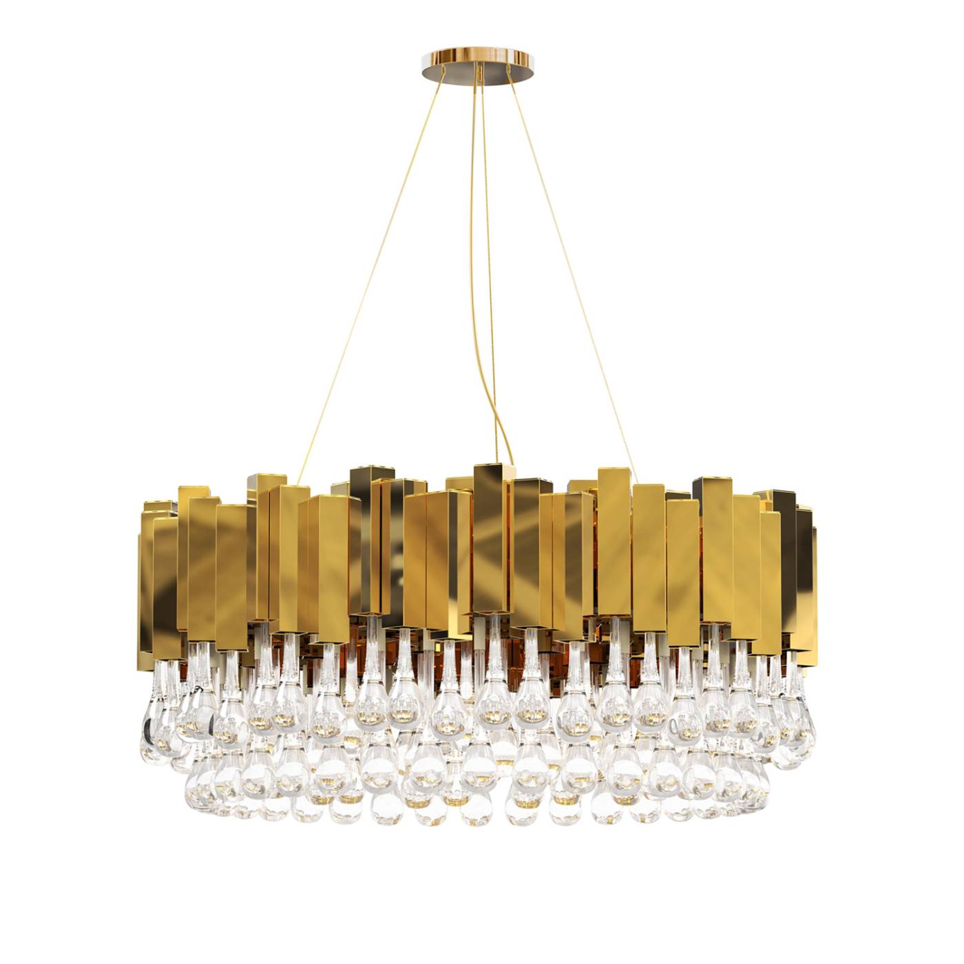 KM0988P-16 gold Подвесная люстра Delight Collection Trump KM0988P-16 gold