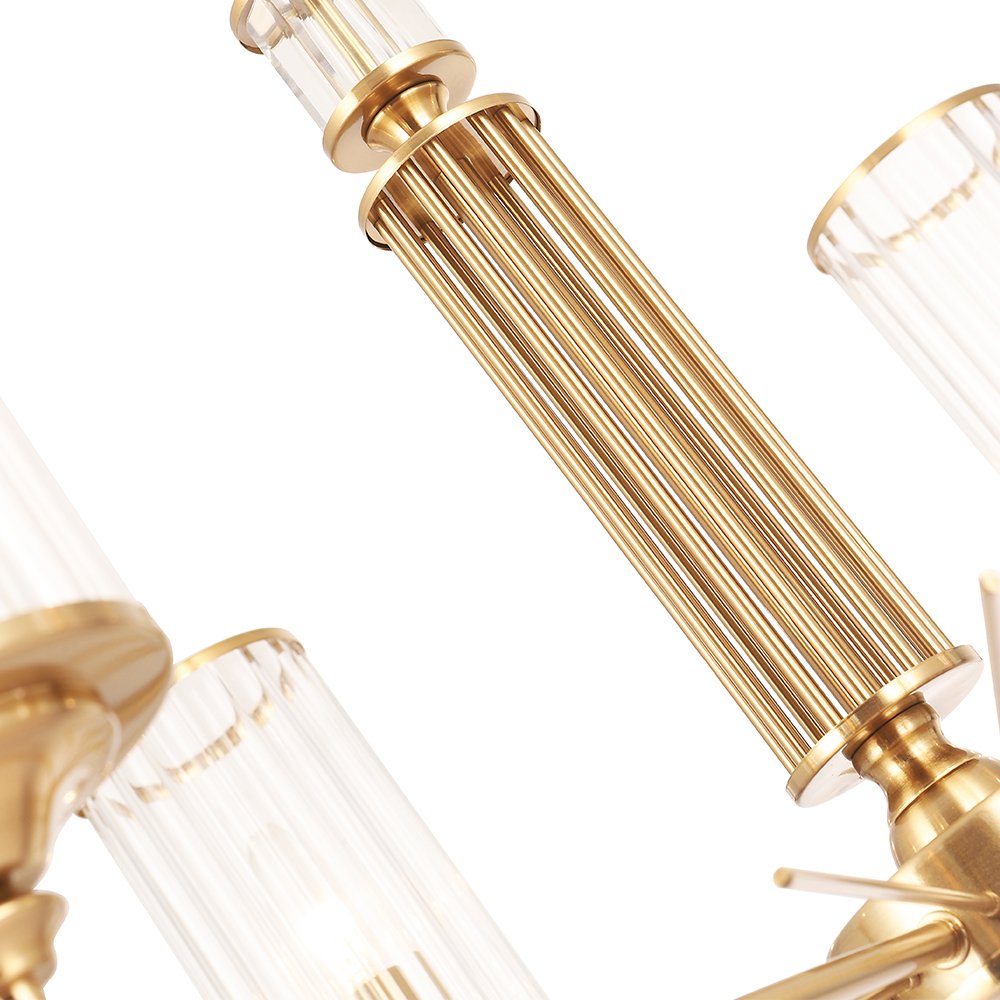 Подвесная люстра Crystal Lux Gloria GLORIA SP6 BRASS