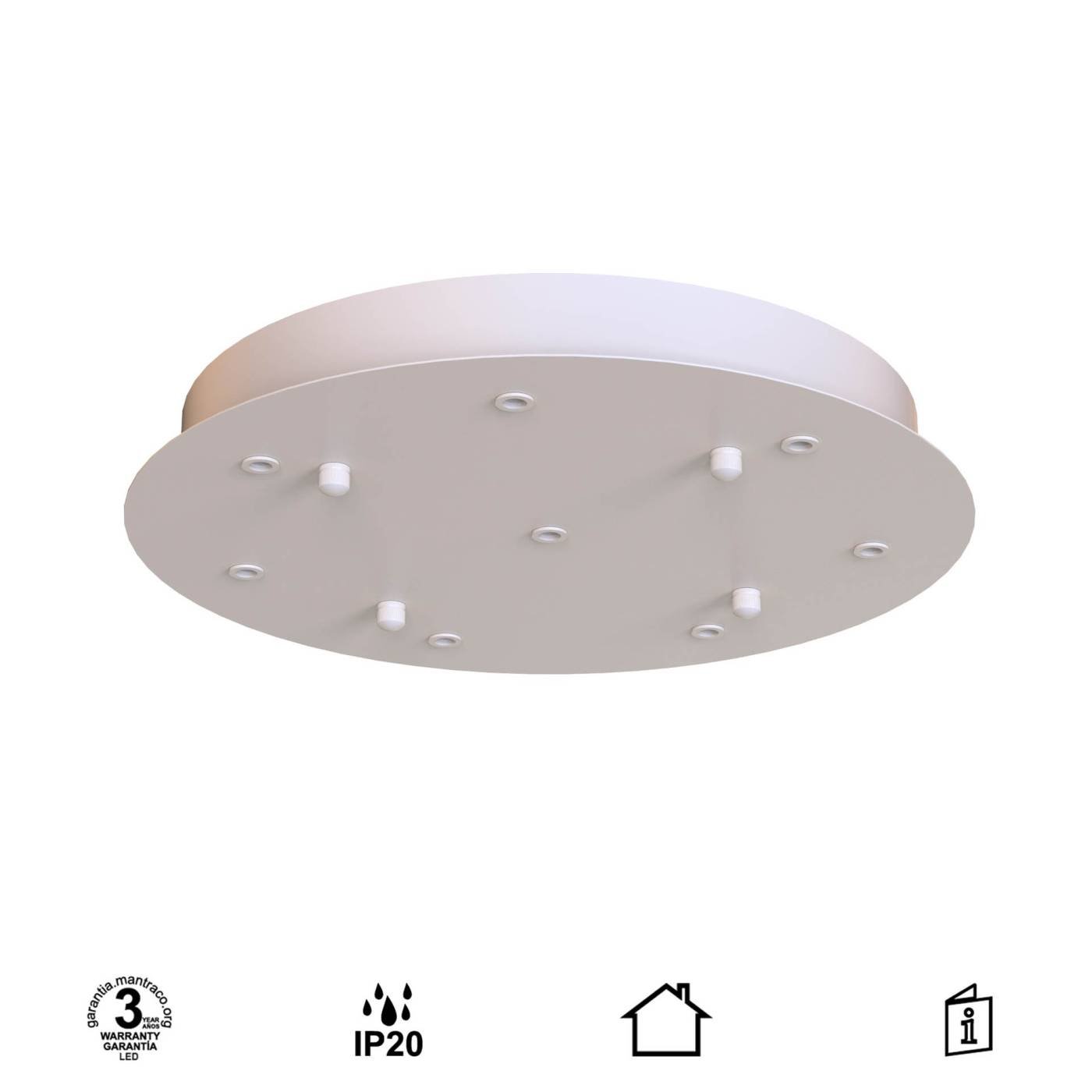 9366 9366 Основание потолочное 8L MODULAR LIGHT FLORONES