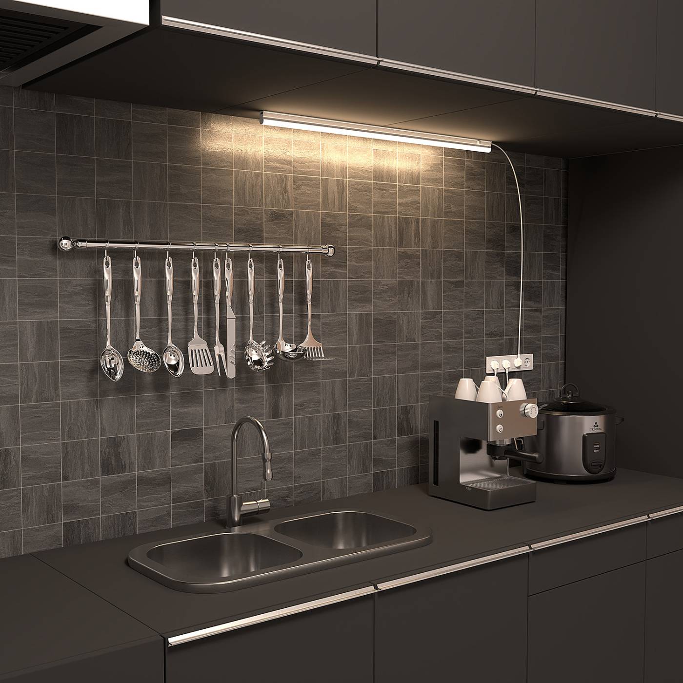 Мебельный светильник Gauss TL005