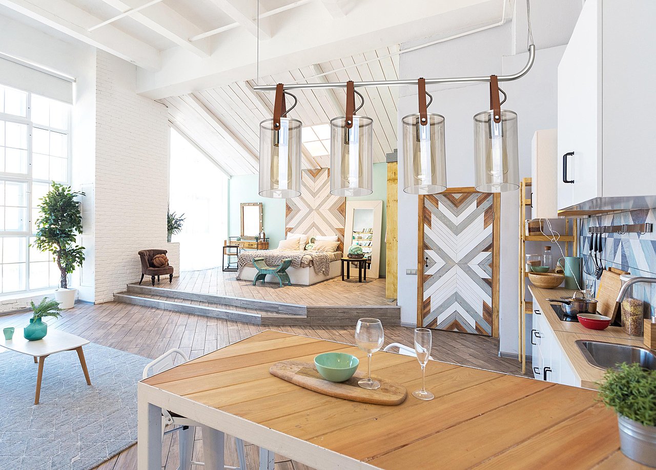 Светильник подвесной De Markt Тетро 673014604