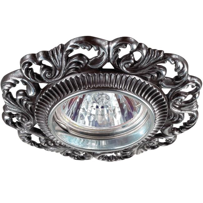 Встраиваемый светильник с узорами Vintage 370027 Novotech