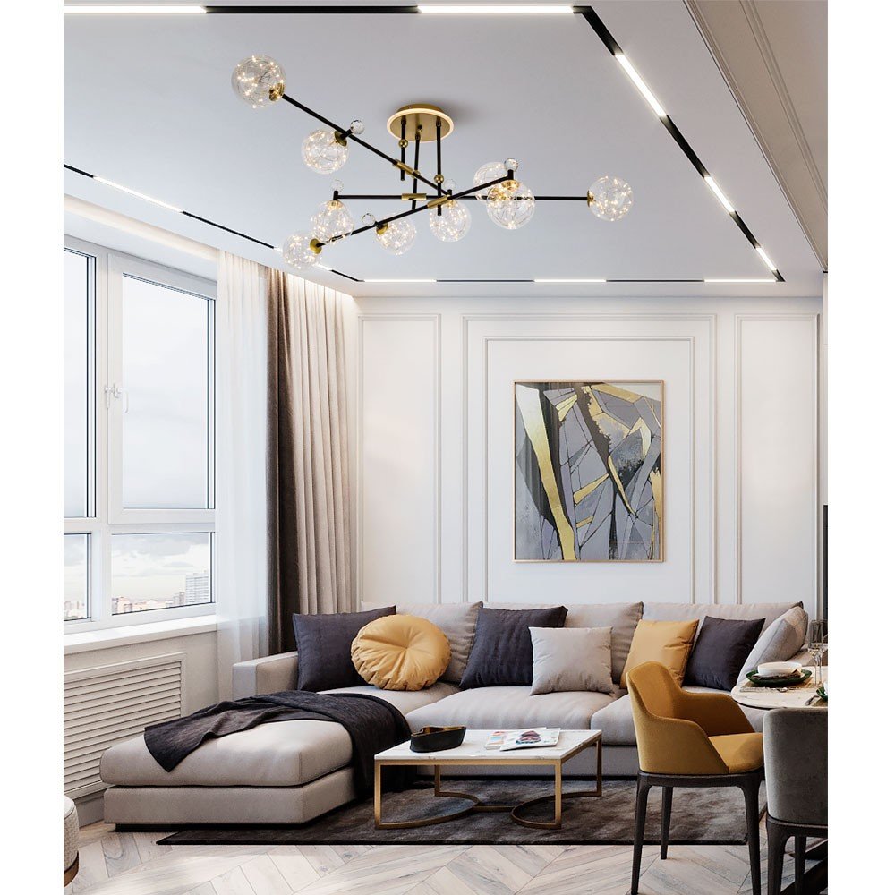 ML.6079.9 Потолочная люстра ML Modelux ML.6079.9