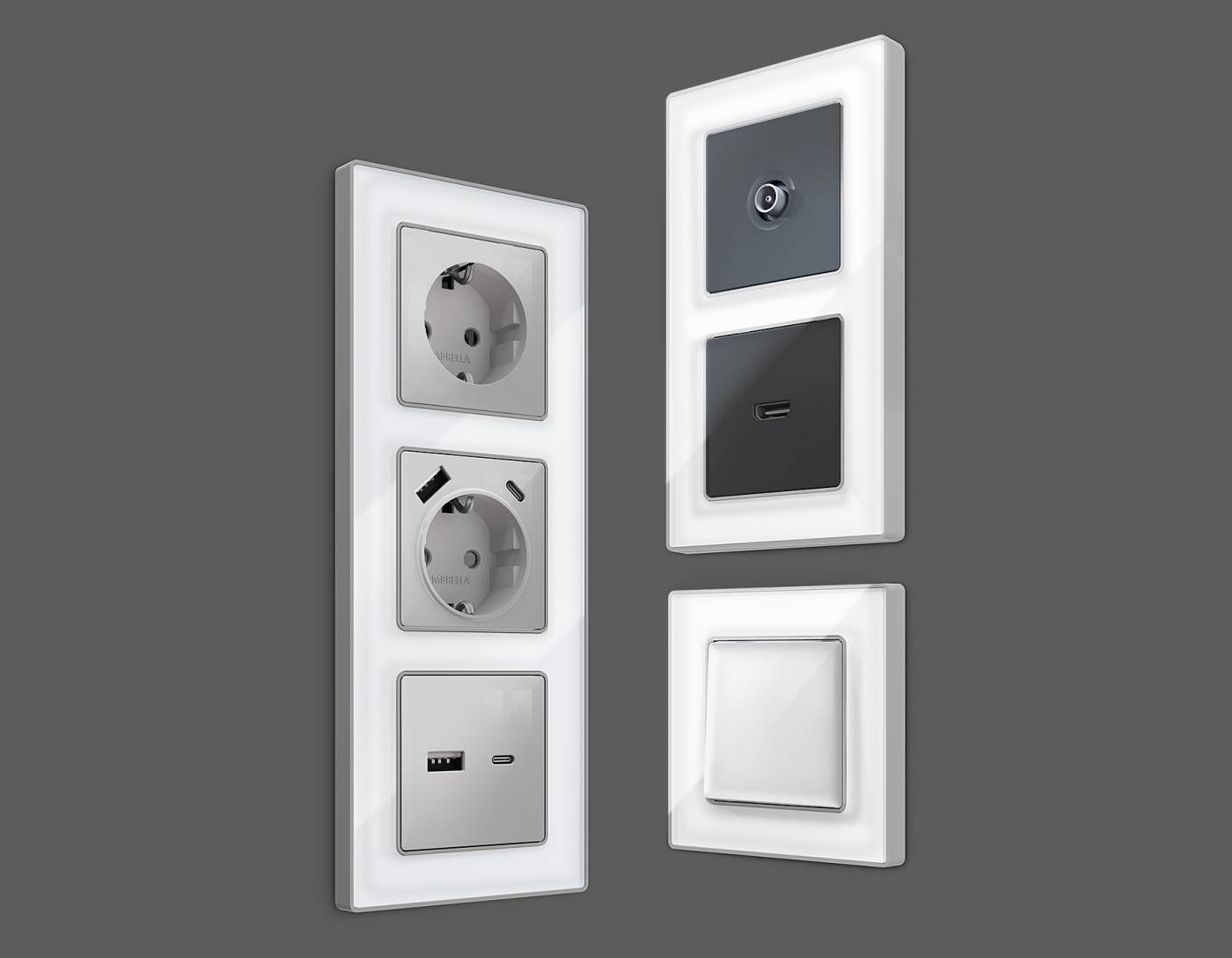 AF580131 Рамка Ambrella Volt Arctic AF580131