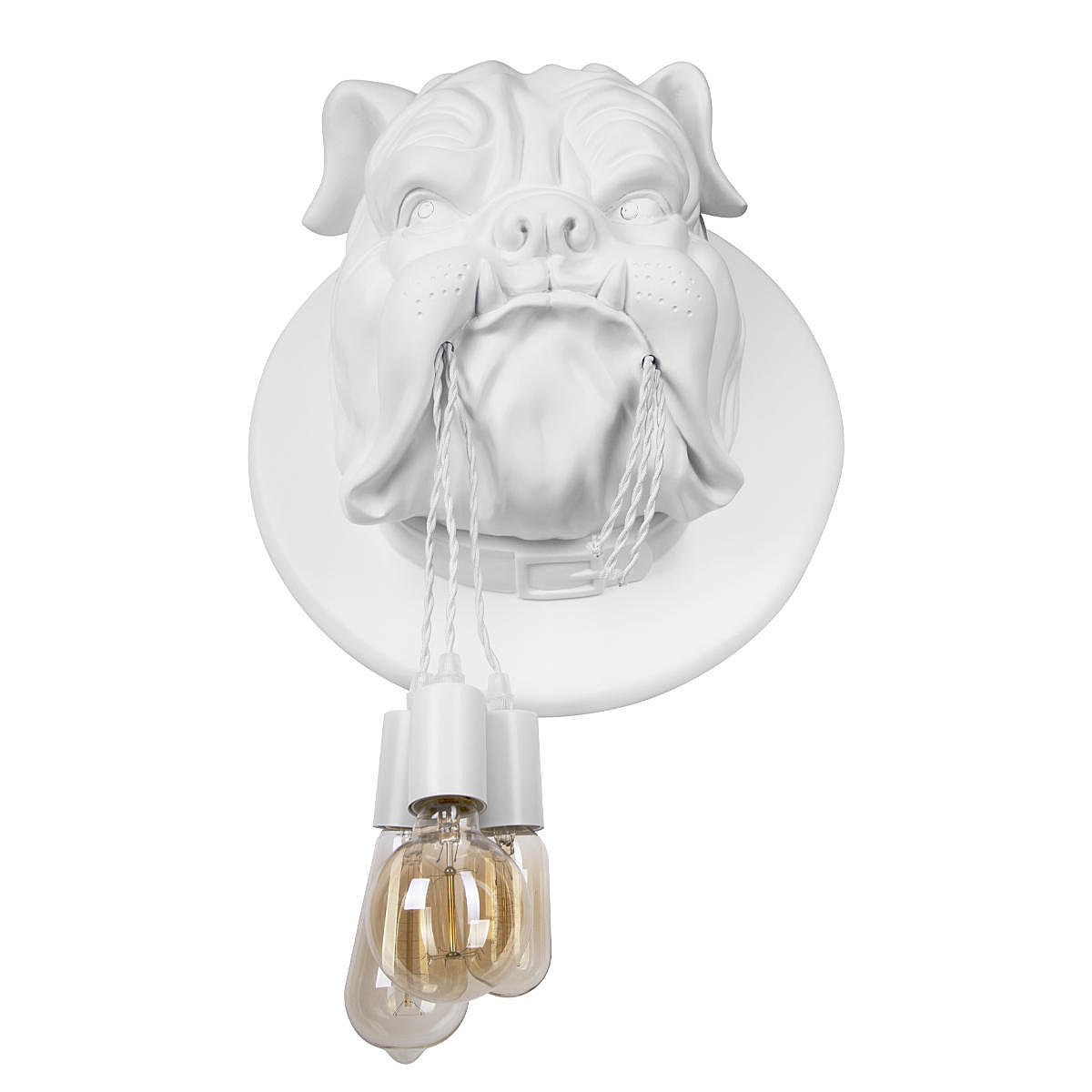 10177 White Настенный светильник Loft It Bulldog 10177 White