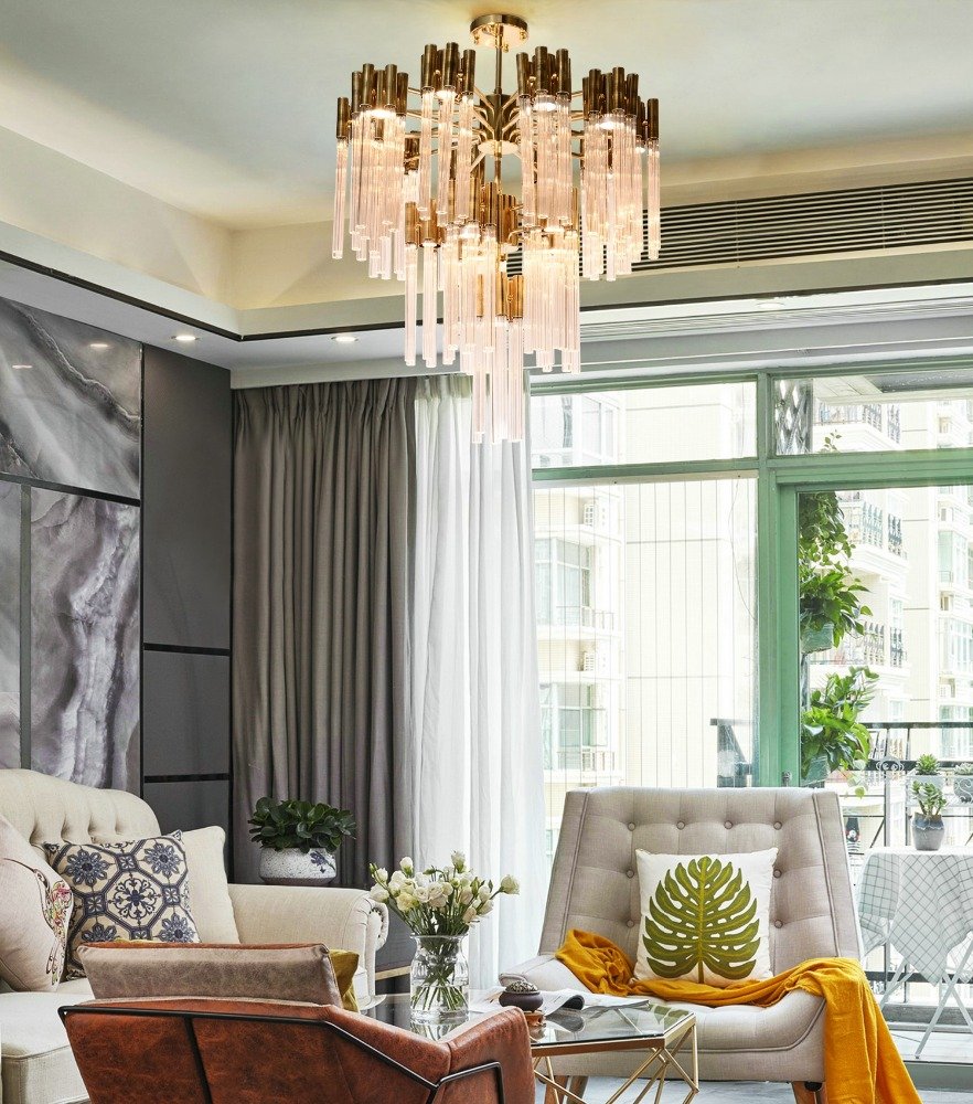 BRCH9076-9 Потолочная люстра Delight Collection Burj BRCH9076-9