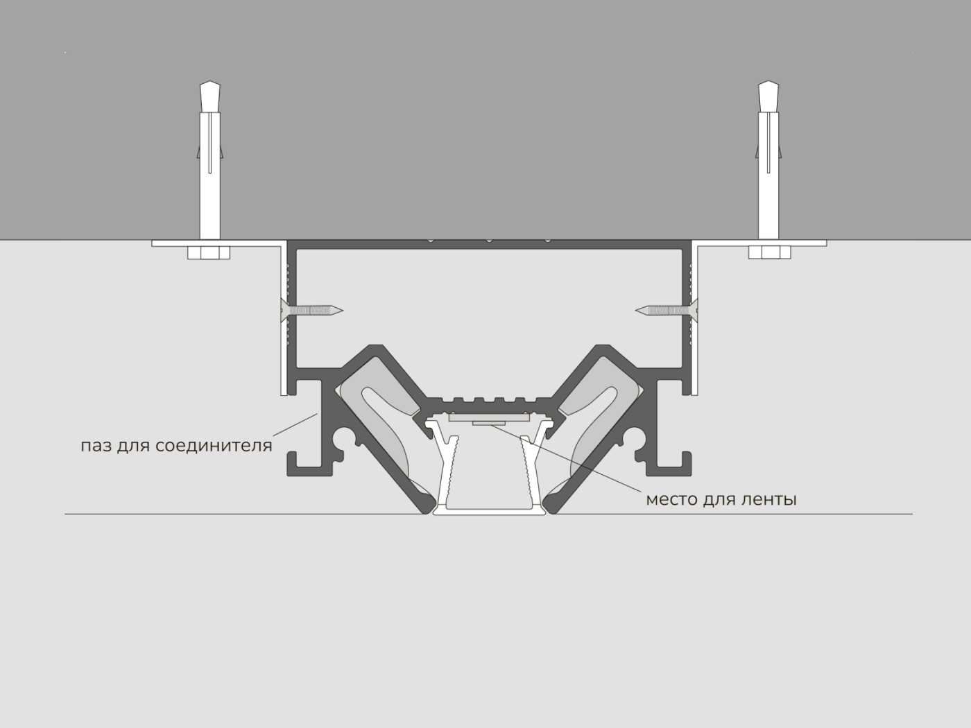 00-00040767 Профиль Комплектующие SWG LUMKER 00-00040767
