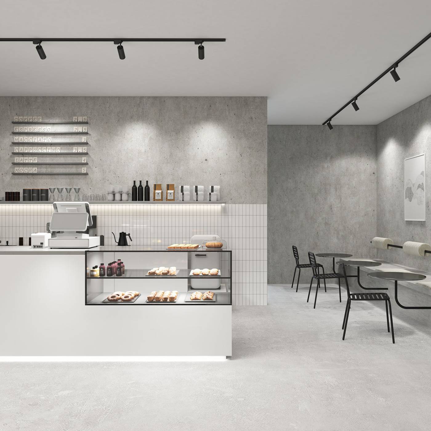 DK6452-BK Трековый светильник Denkirs Solid Koper DK6452-BK