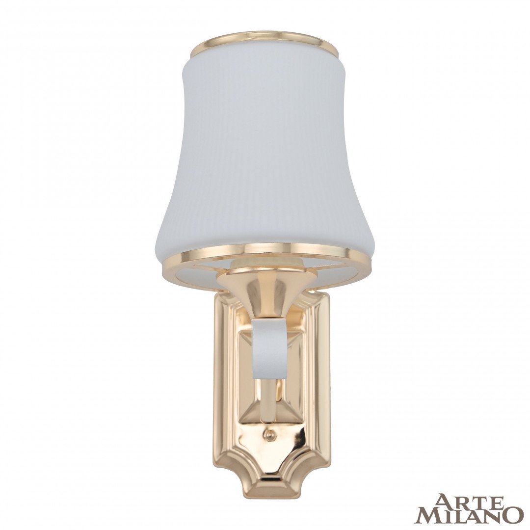 303987/1W Wh/Gd Настенное бра Arte Milano Florentia-3987 303987/1W Wh/Gd