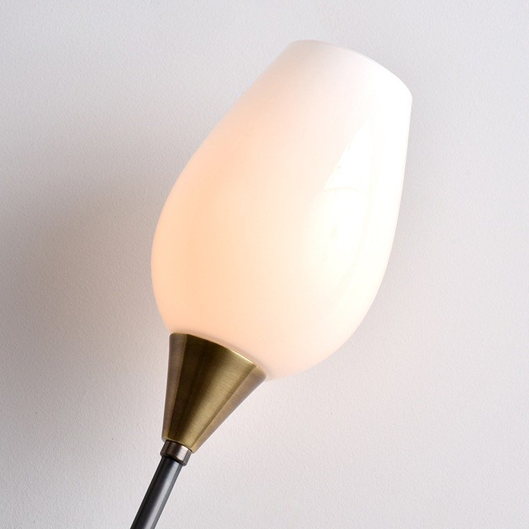 141136-26 Настенное бра ImperiumLoft Viola-Milk-Wall01 141136-26
