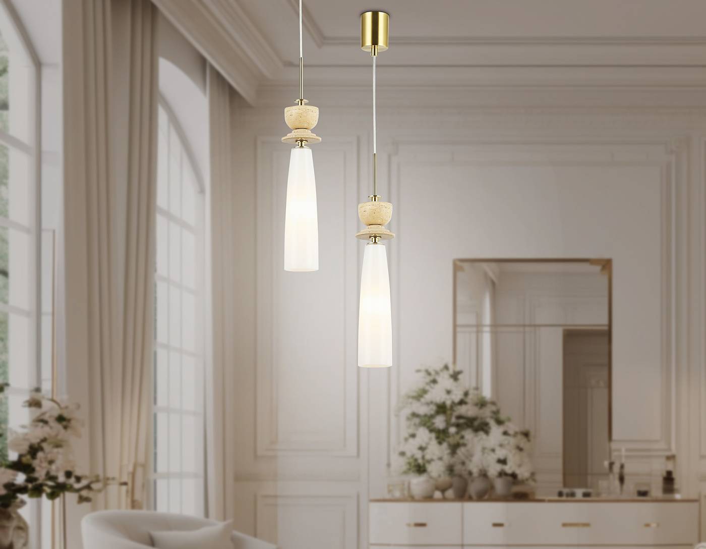 Светильник подвесной Ambrella Ceramo Modern LH75365