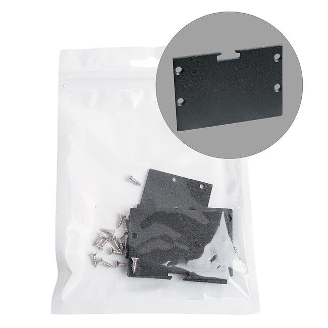 52093 Заглушка без отверстия для профиля CAB257, LD350 (комплект 4шт) Feron LD239 52093