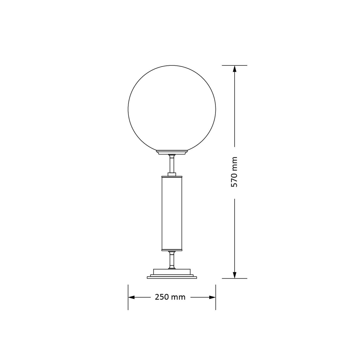 Настольная лампа Kutek Ultimo ULT-LG-1(T)