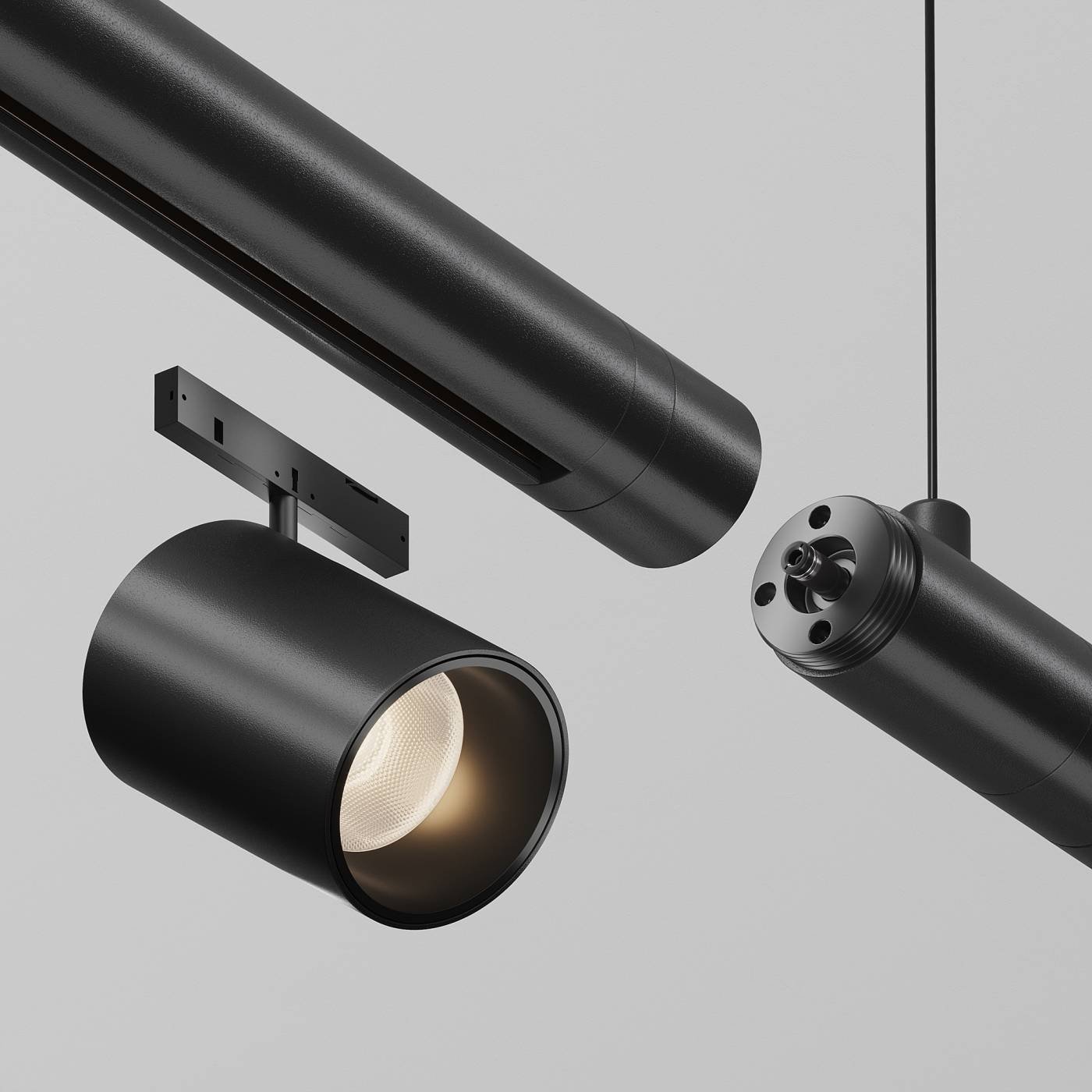 Шинопровод для системы Shelf 924 мм Maytoni Accessories for system Shelf CA012-TRX-900-B