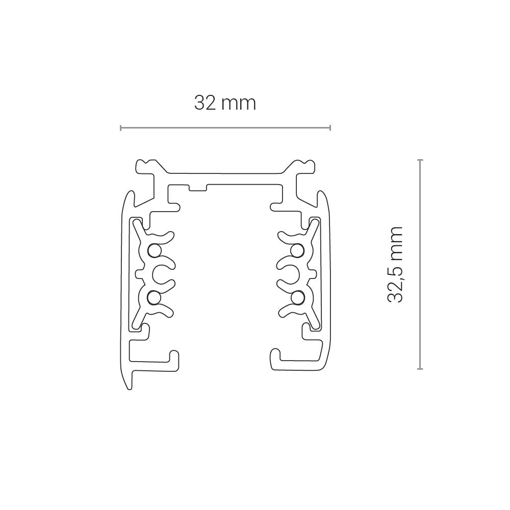 8716 Подвесной шинопровод Nowodvorski Ctls Track 8716