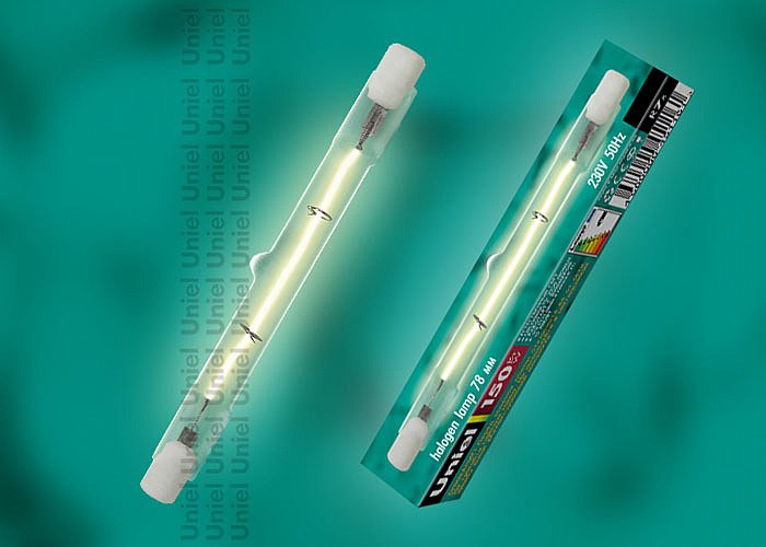 J-78/150/R7s Галогенная лампа Uniel J-78/150/R7s