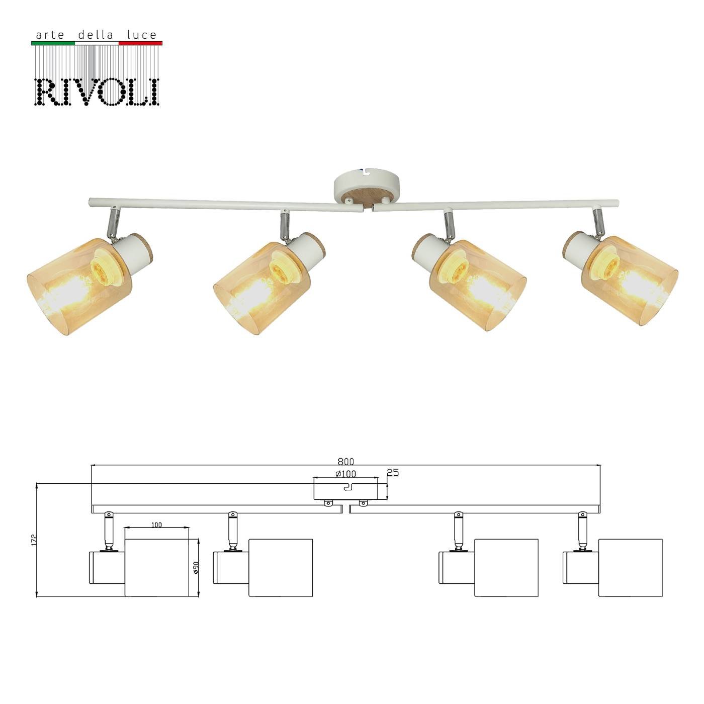 Светильник спот Rivoli Jamilly 7057-704