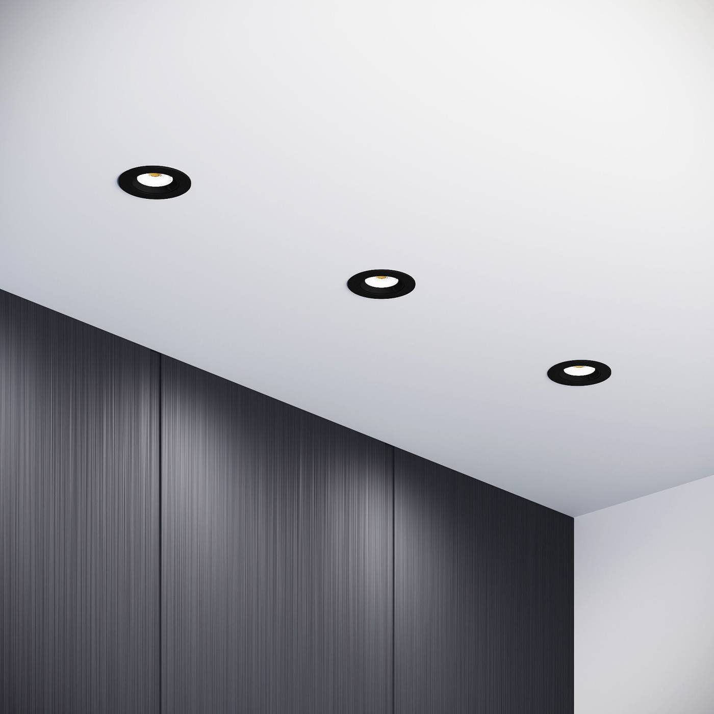 25056/01 GU10 черный Встраиваемый светильник Elektrostandard Minnie 25056/01 GU10 черный