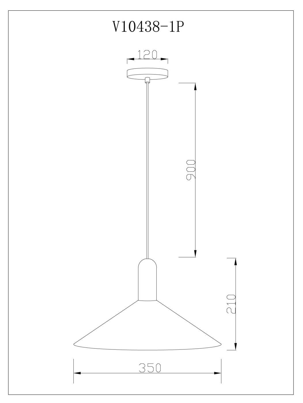 V11549-1P Светильник подвесной Moderli Forli V11549-1P
