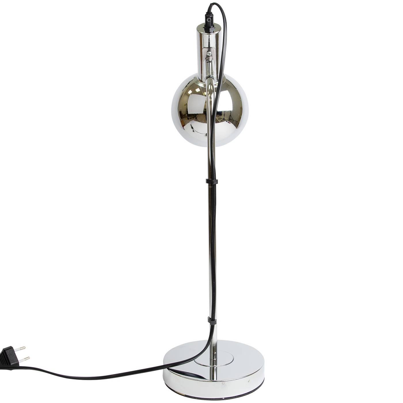 Настольная лампа Uniel UML-B702 E14 SILVER