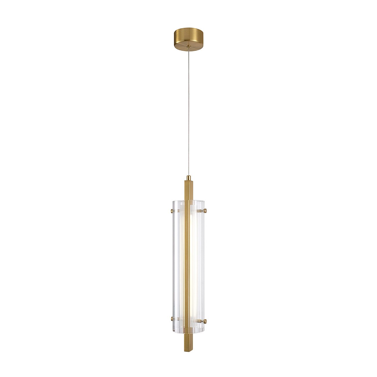 V000173L Светильник подвесной Indigo Vitreo V000173L 11067/A/1P Brass
