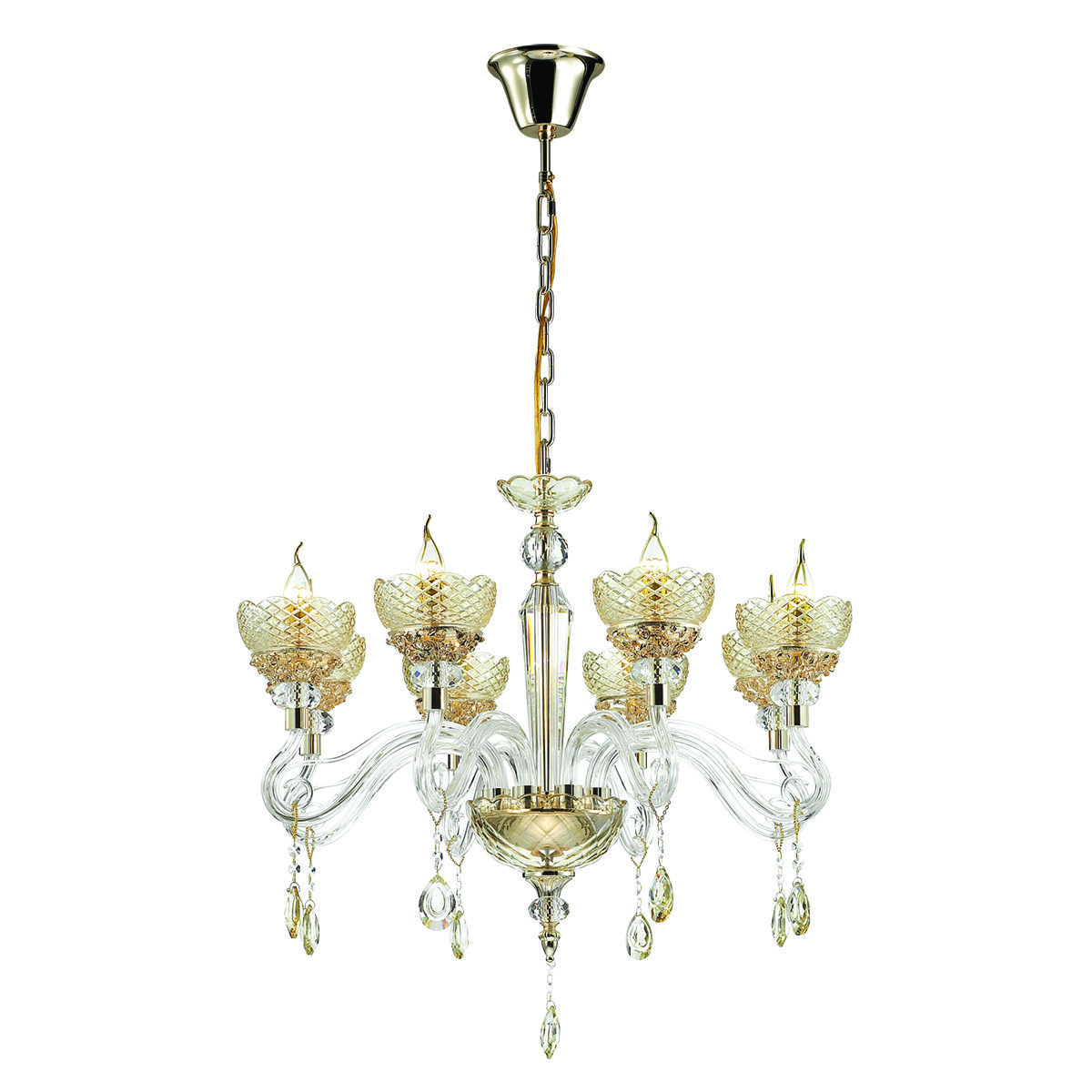3999/8 Подвесная люстра Odeon Light Dorata 3999/8