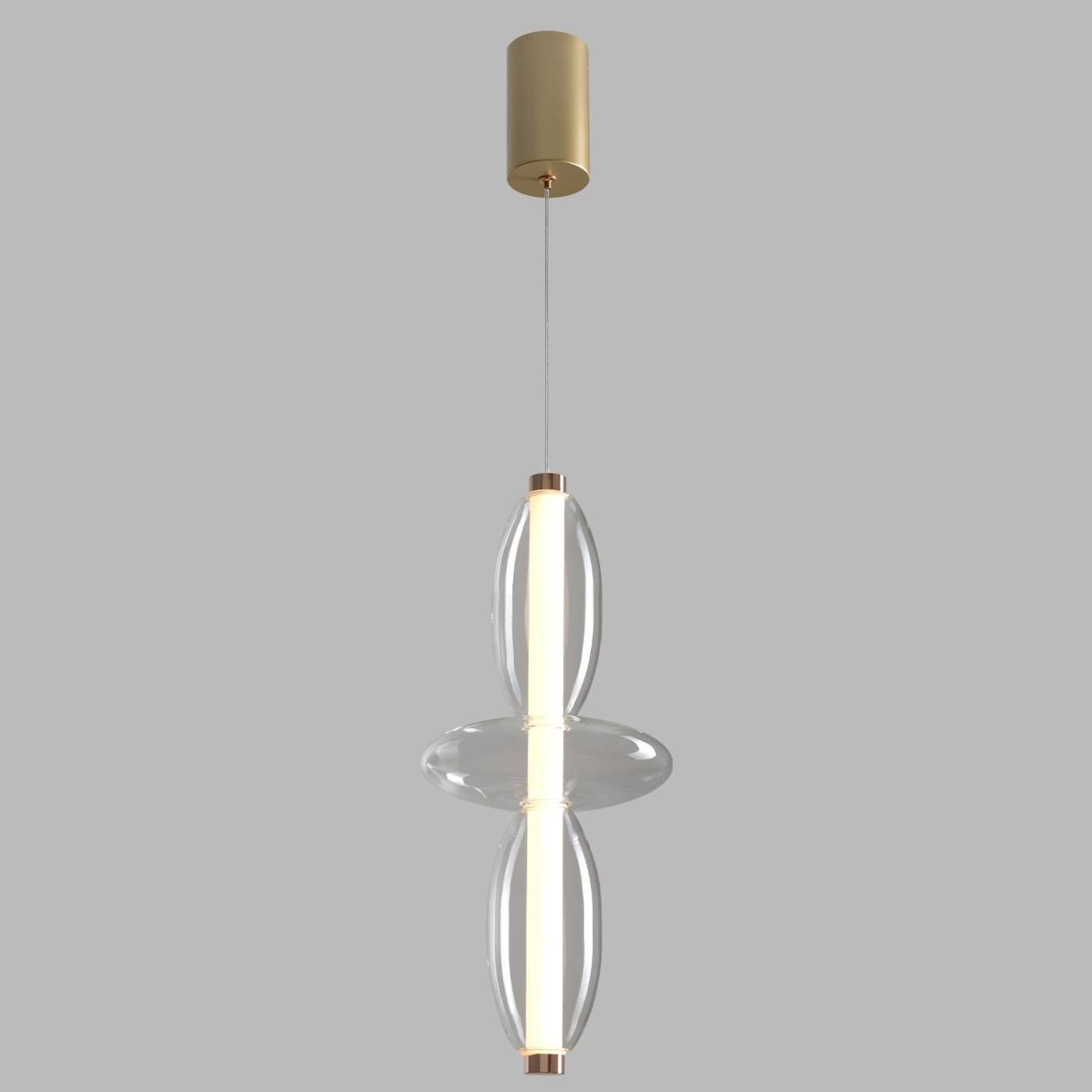QUASAR SP14W LED TRANSPARENT Светильник подвесной Crystal Lux Quasar QUASAR SP14W LED TRANSPARENT