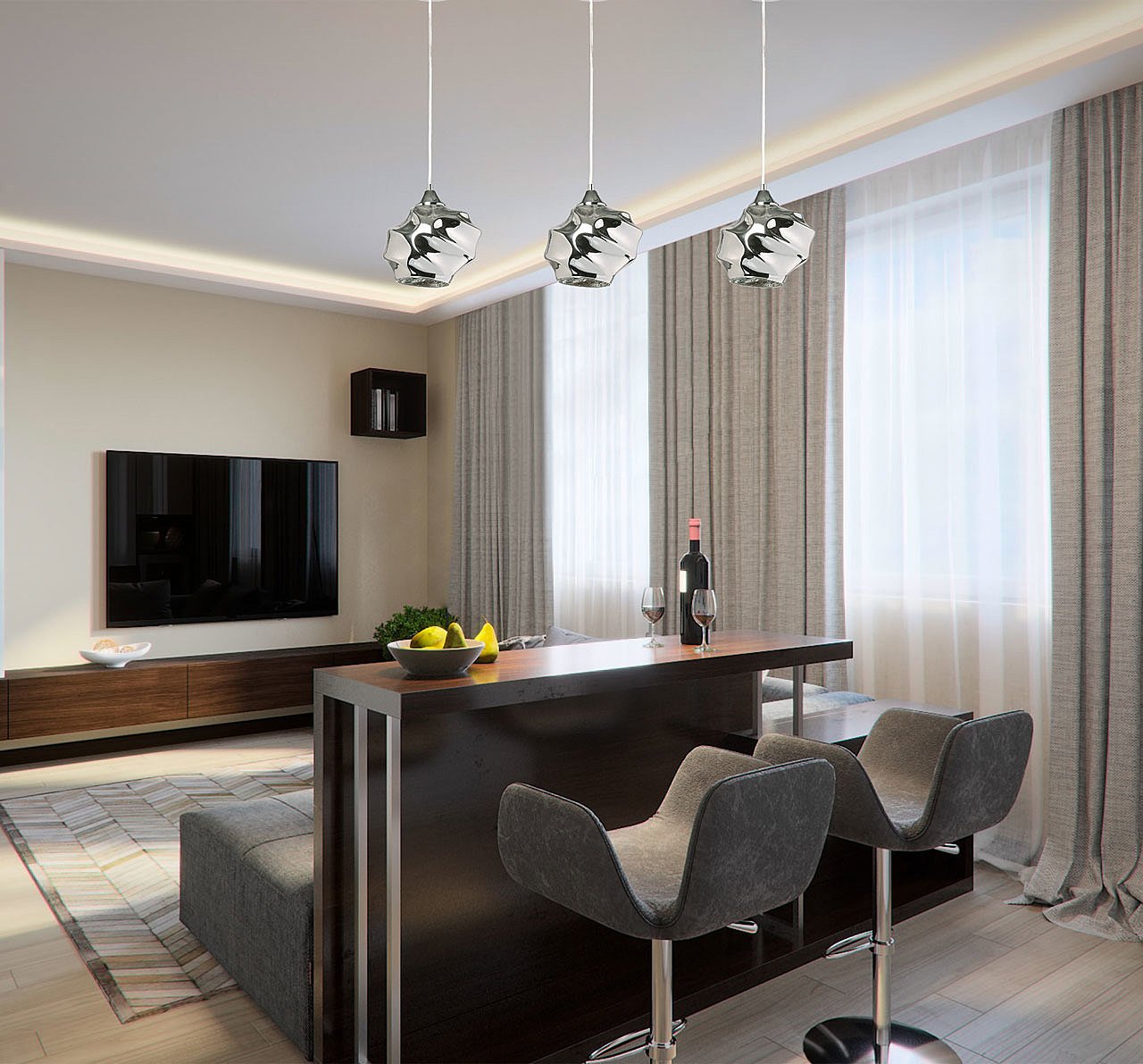 Светильник подвесной De Markt Соло 112011101