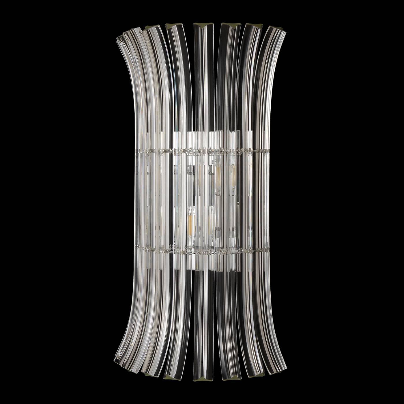 Бра настенное CASCADA Crystal Lux CASCADA AP2 CHROME