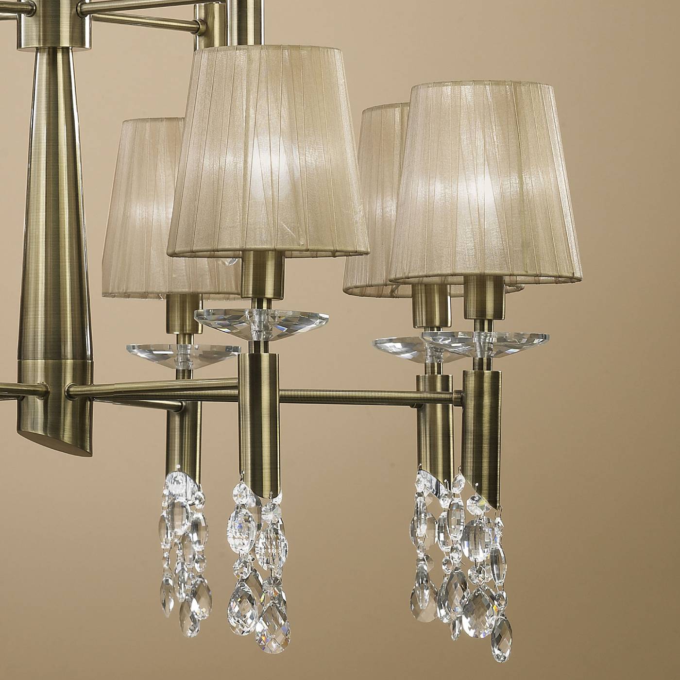 3870 Люстра многоярусная Tiffany 3870 Mantra