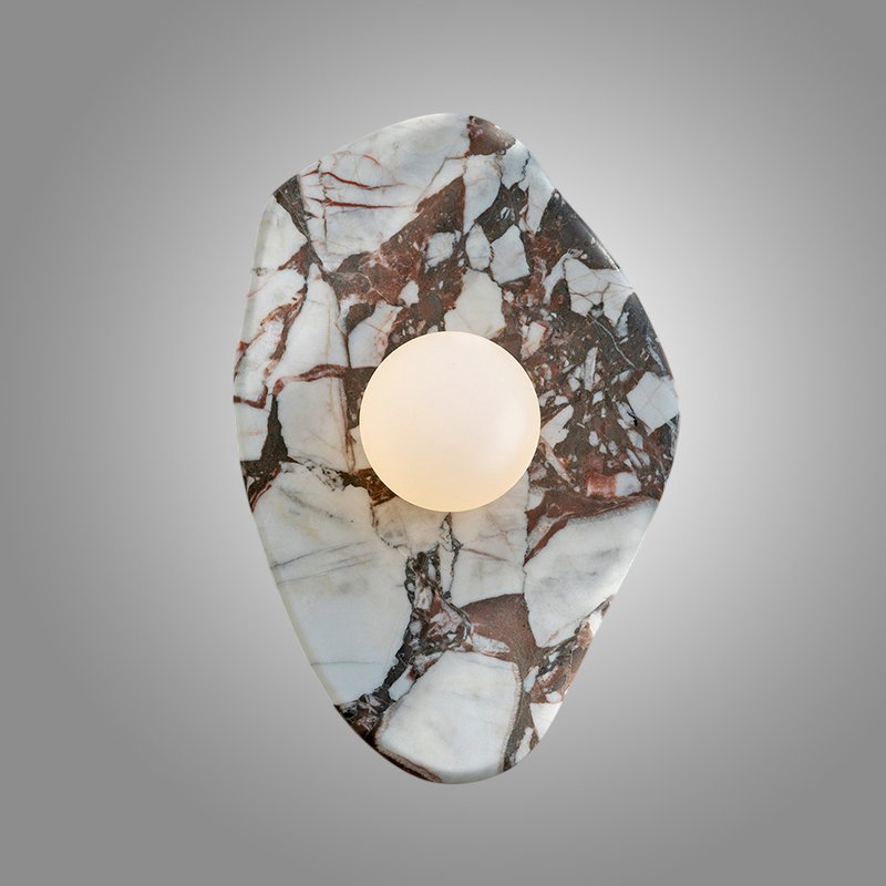 344601-23 Настенный светильник ImperiumLoft Terkel-Shape-Chocolate 344601-23