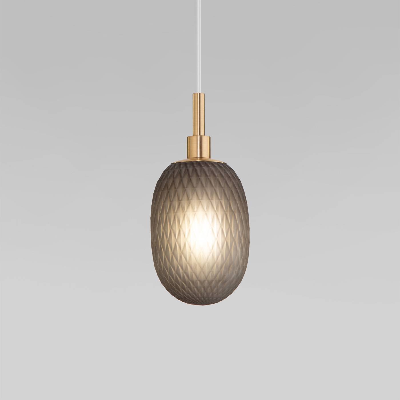 Светильник подвесной Eurosvet Pineapple 50266/1 дымчатый